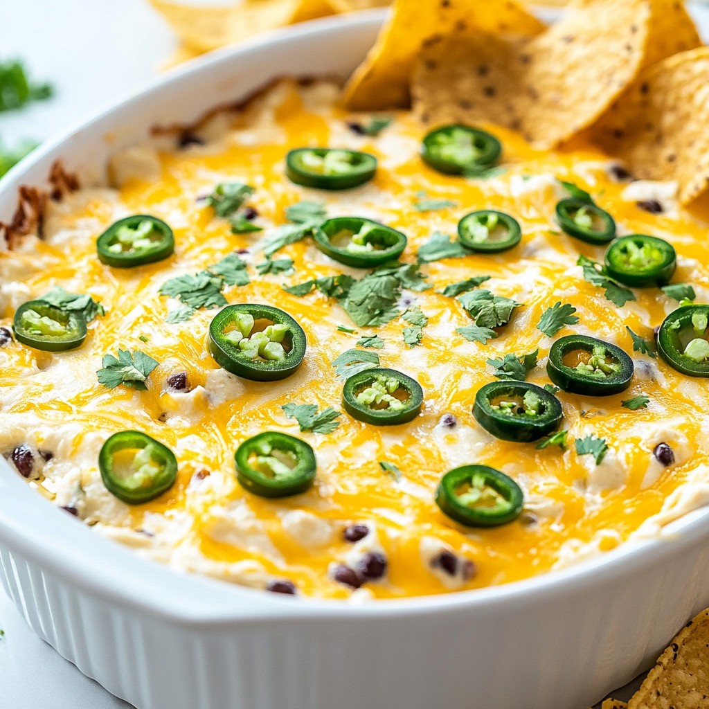 Spicy Cheesy Black Bean Fiesta Dip to Impress Guests
