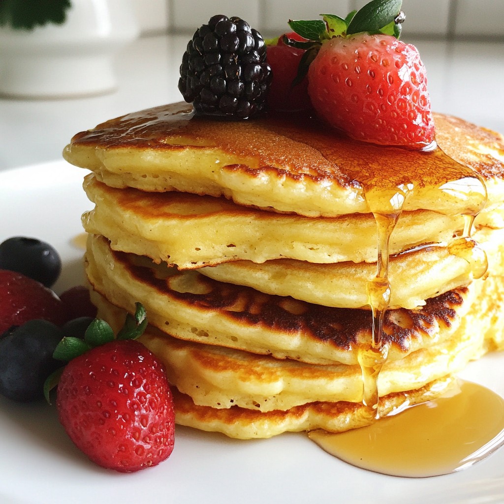 Lemon Ricotta Pancakes Fluffy and Simple Recipe