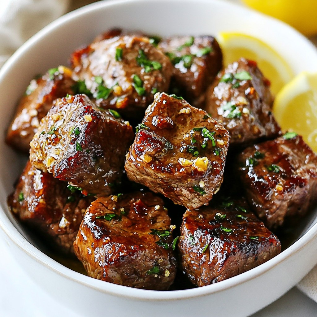 Garlic Butter Steak Bites Flavorful and Easy Recipe