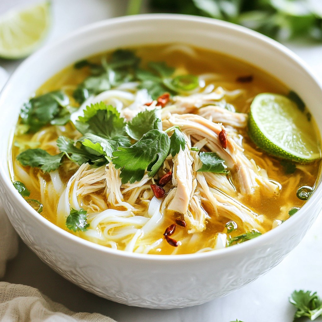 Instant Pot Chicken Pho Flavorful and Easy Recipe