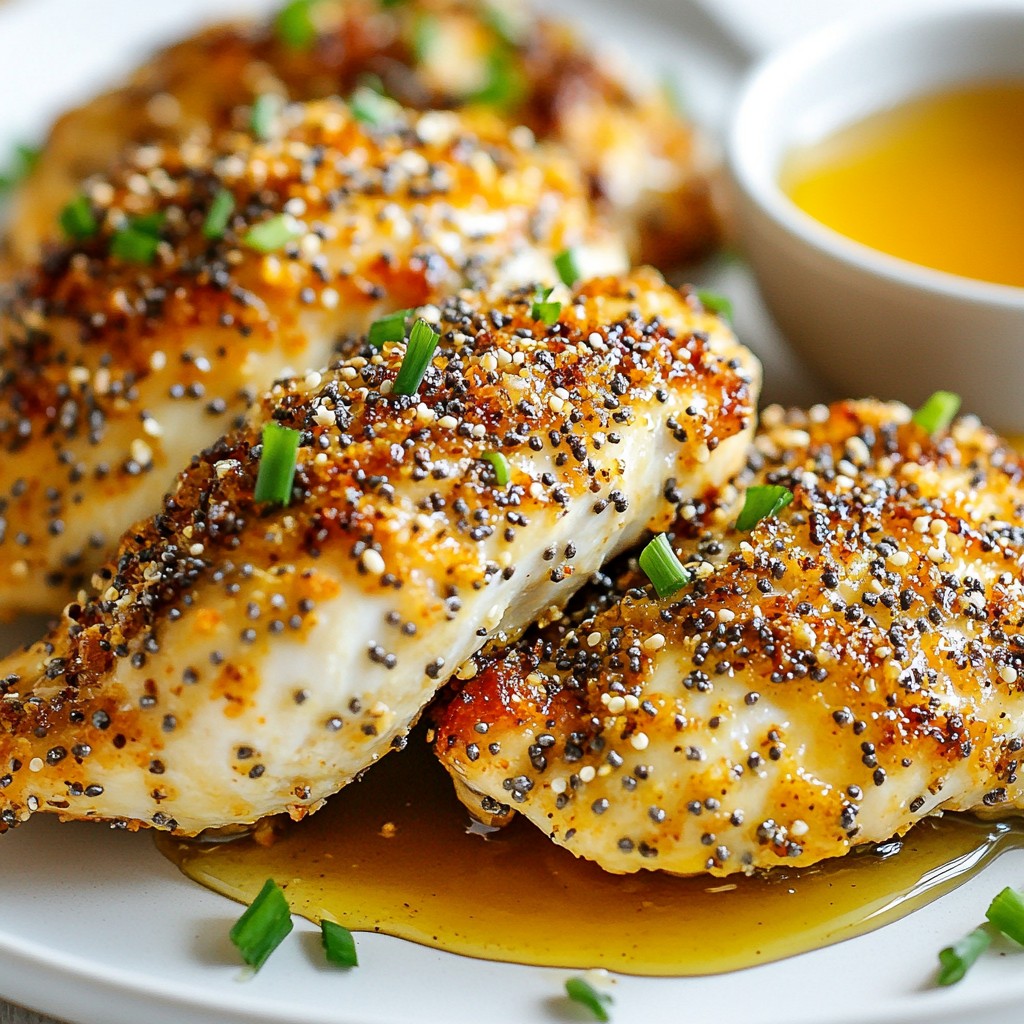 Baked Everything Bagel Chicken Simple and Tasty Meal