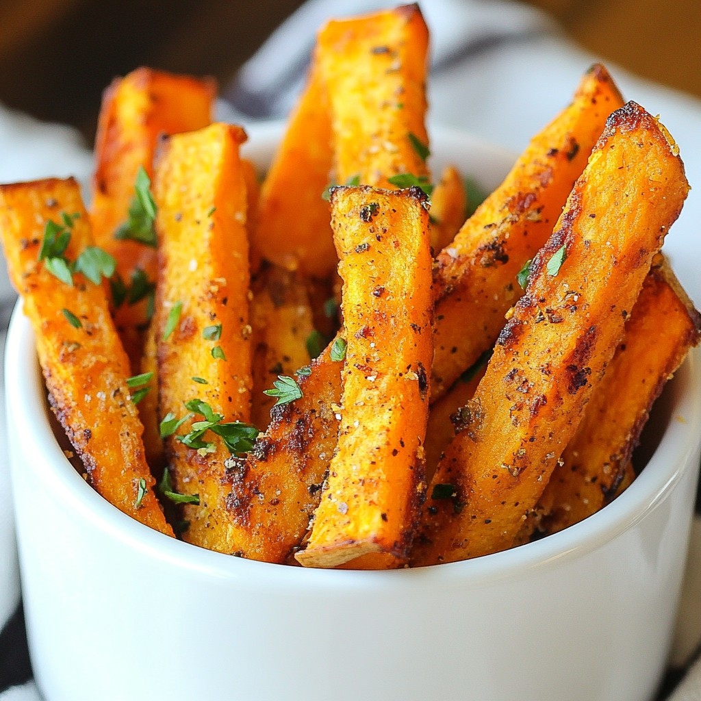 Air Fryer Sweet Potato Fries Crispy and Flavorful Snack
