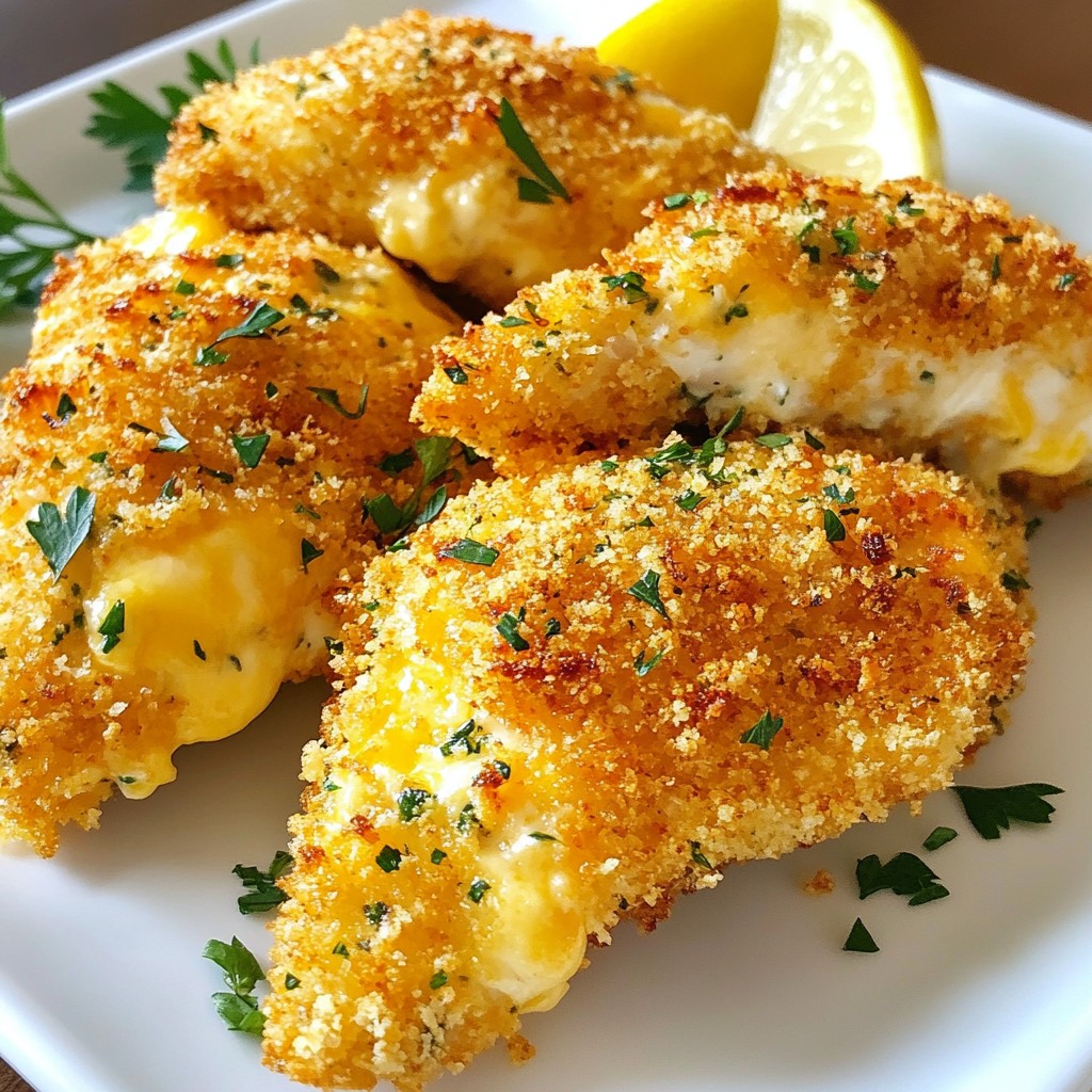 Crispy Cheesy Herb Chicken Tenders Delight Your Tastebuds