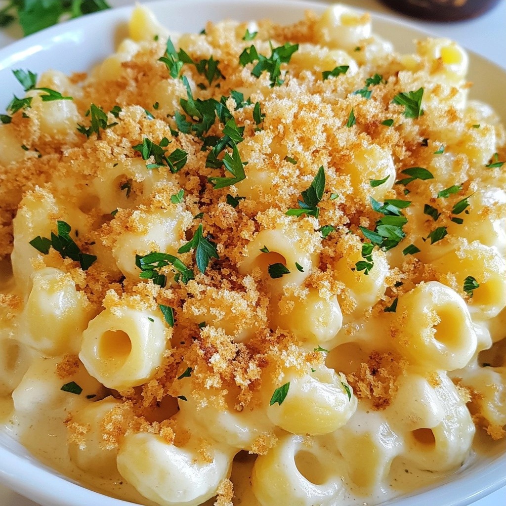 Rich and Creamy Parmesan Mac and Cheese Delight