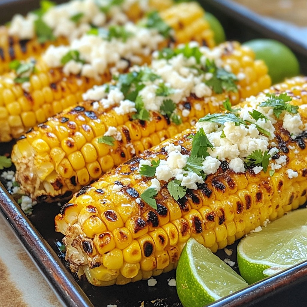 Chili Lime Grilled Corn Fresh and Flavorful Recipe