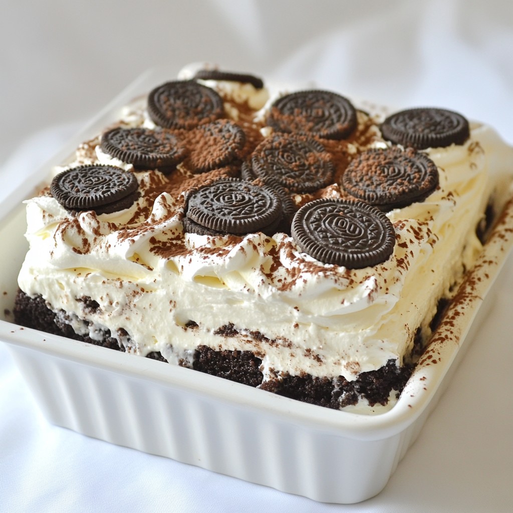 Oreo Icebox Cake Delightful Treat for Any Occasion
