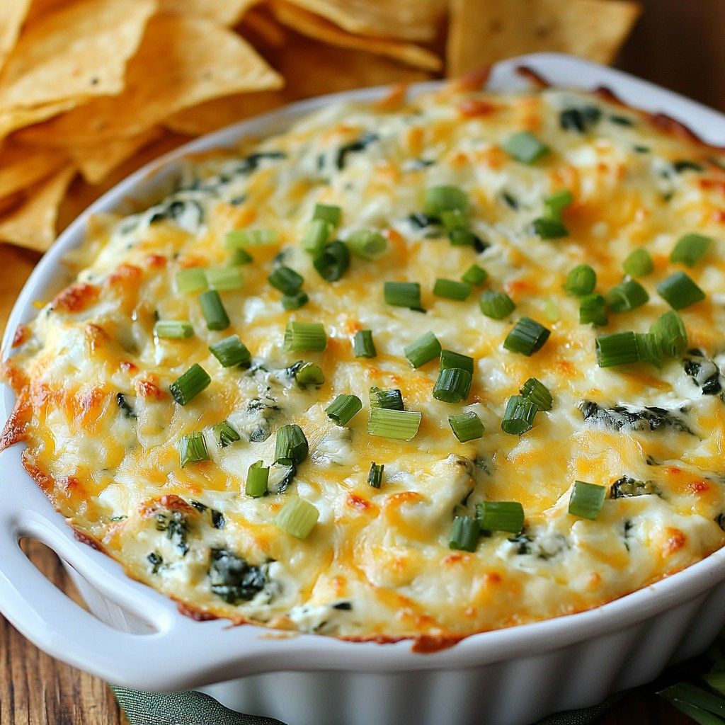 Rich Creamy Cheese and Spinach Dip Delightful Recipe
