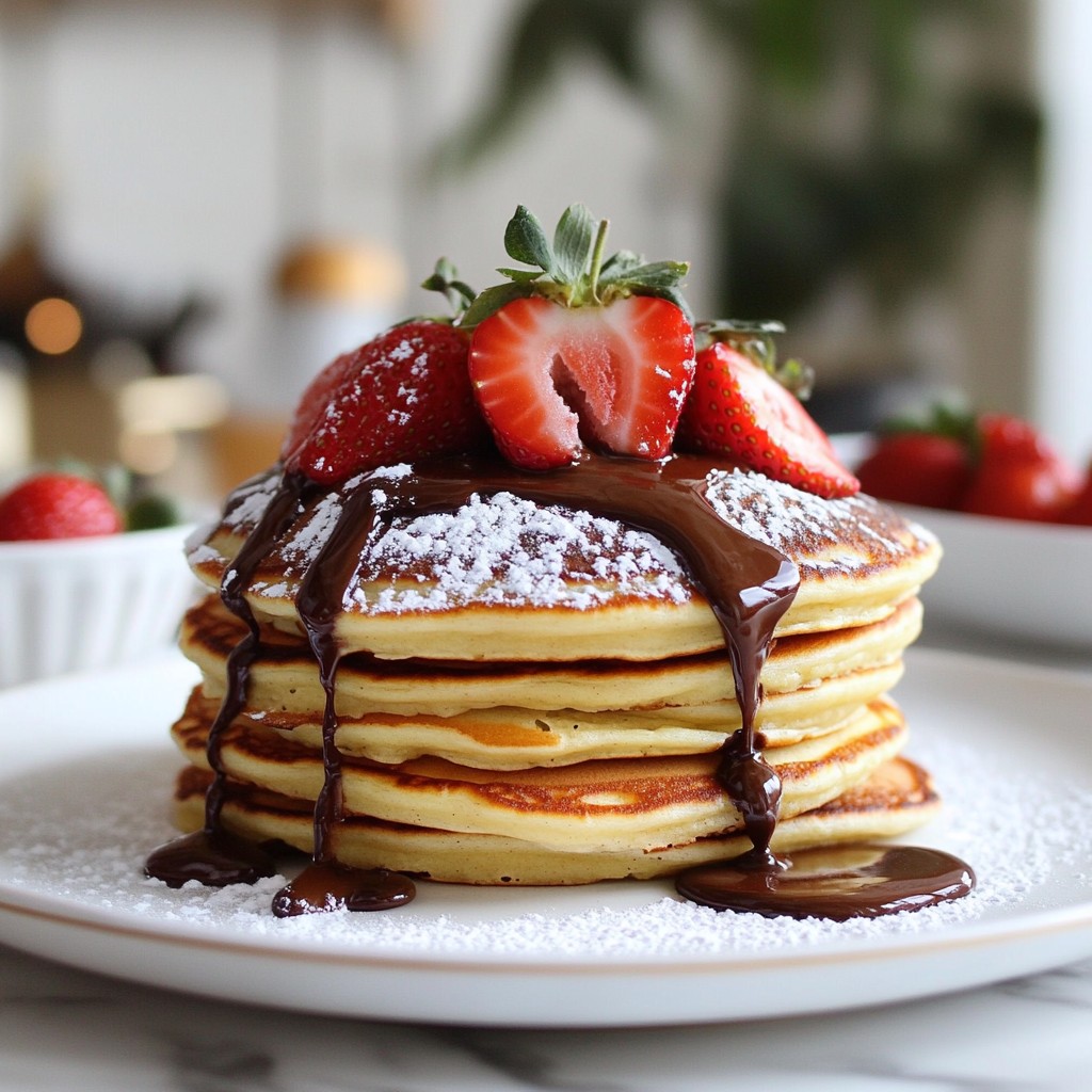 Nutella Stuffed Pancakes Deliciously Simple Treat