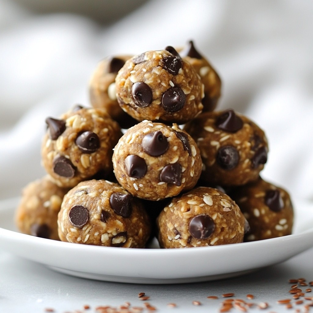 Peanut Butter Chocolate Energy Bites Simple Treat