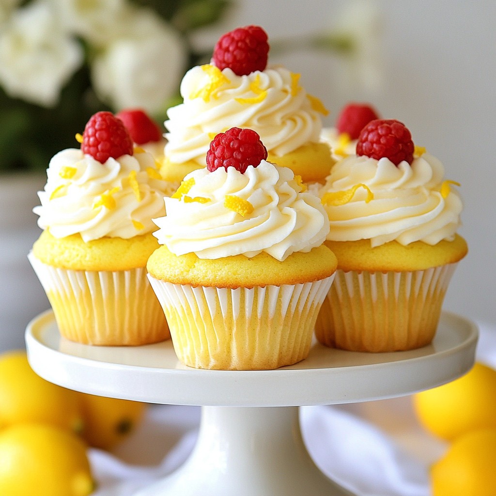 Raspberry Lemonade Cupcakes Delightful and Easy Recipe