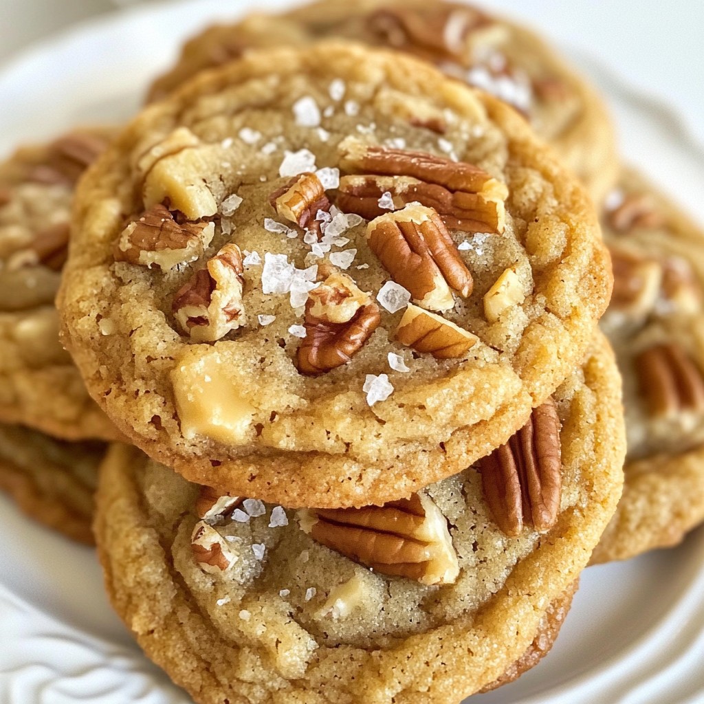 Brown Butter Pecan Cookies Irresistible Flavor Treat