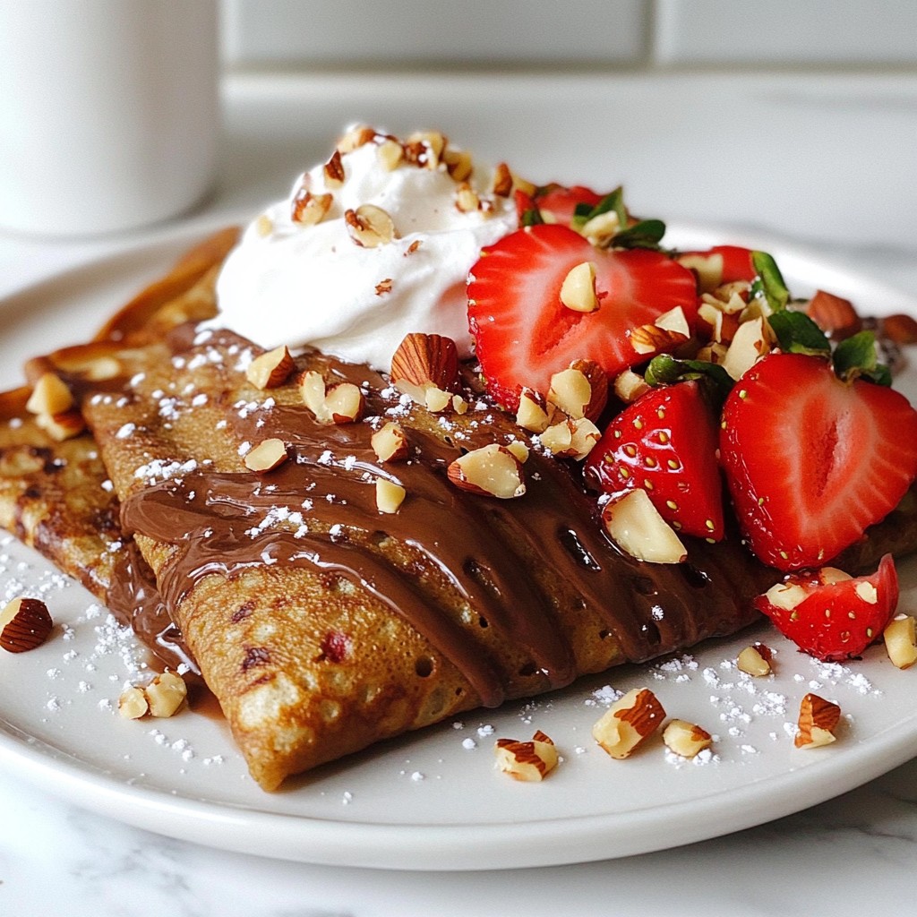 Chocolate Hazelnut Crepes Delightful Easy Treat