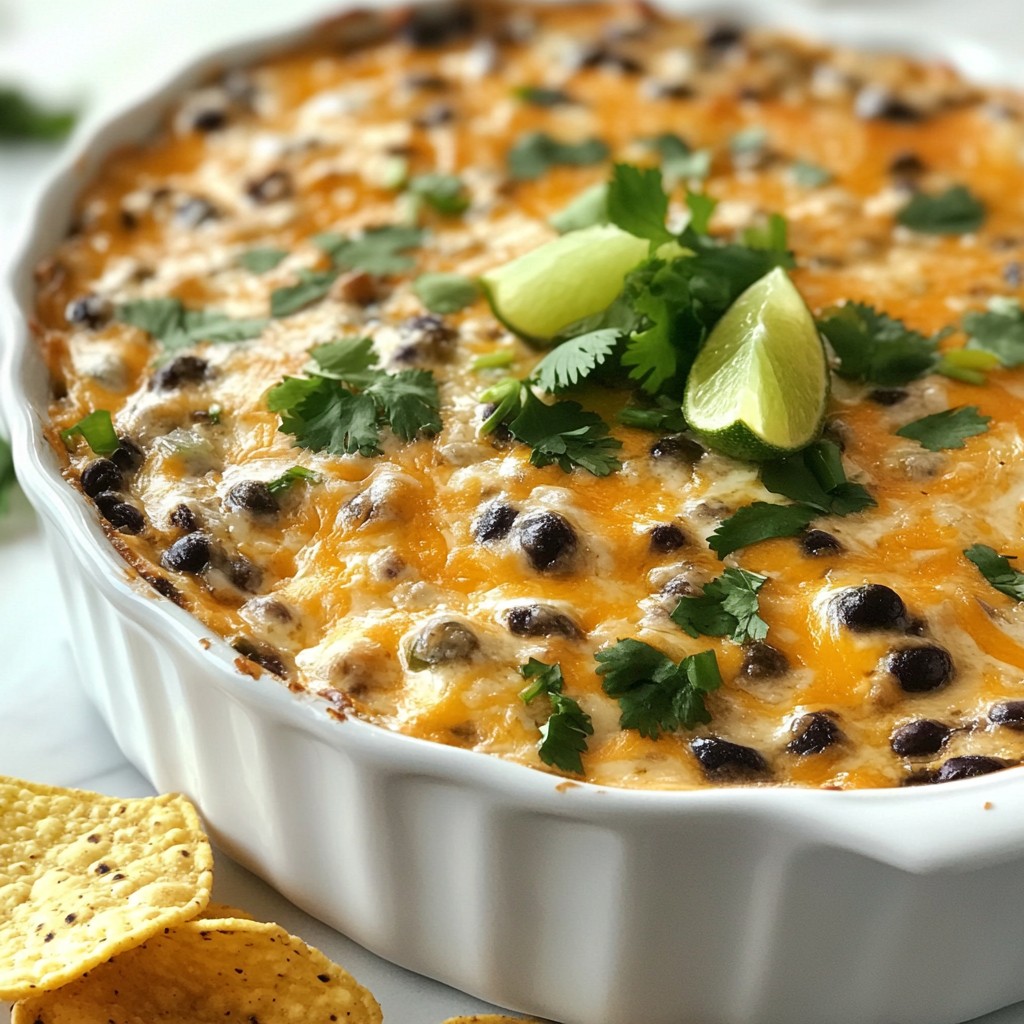 Smoky Cheese Black Bean Dip Flavorful and Easy Recipe
