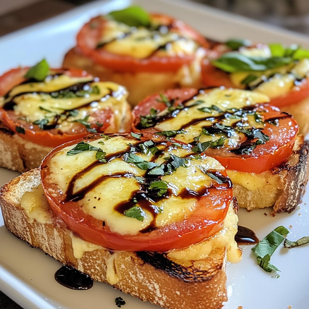 Caprese Garlic Bread Flavorful and Easy Recipe