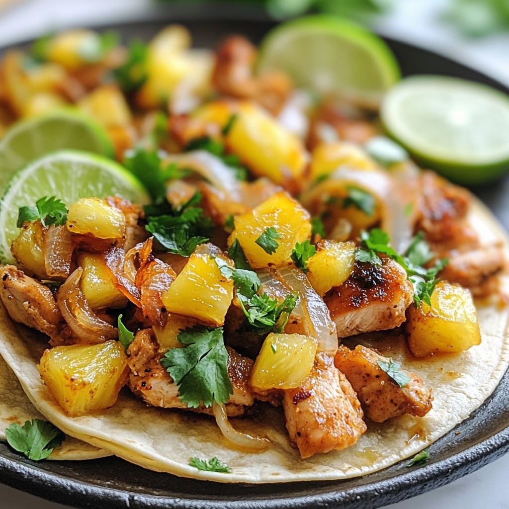 Tacos Al Pastor Skillet Simple and Flavorful Meal