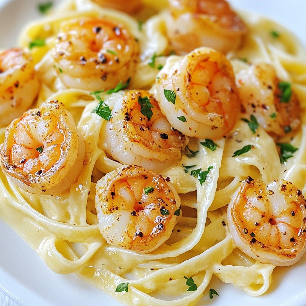 Cajun Shrimp Alfredo Pasta Flavorful and Easy Meal