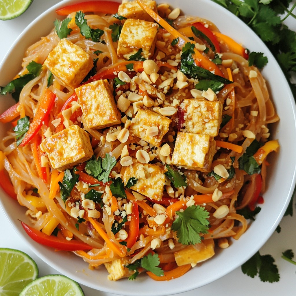 Vegan Pad Thai Simple and Tasty Meal Idea