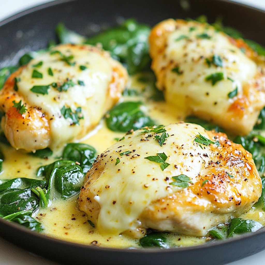 Savory Cheese Herb Chicken Skillet Simple and Tasty