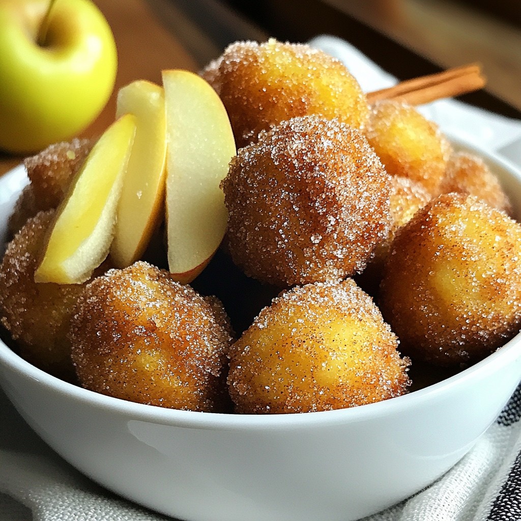 Apple Cider Donut Holes Irresistible Sweet Treat
