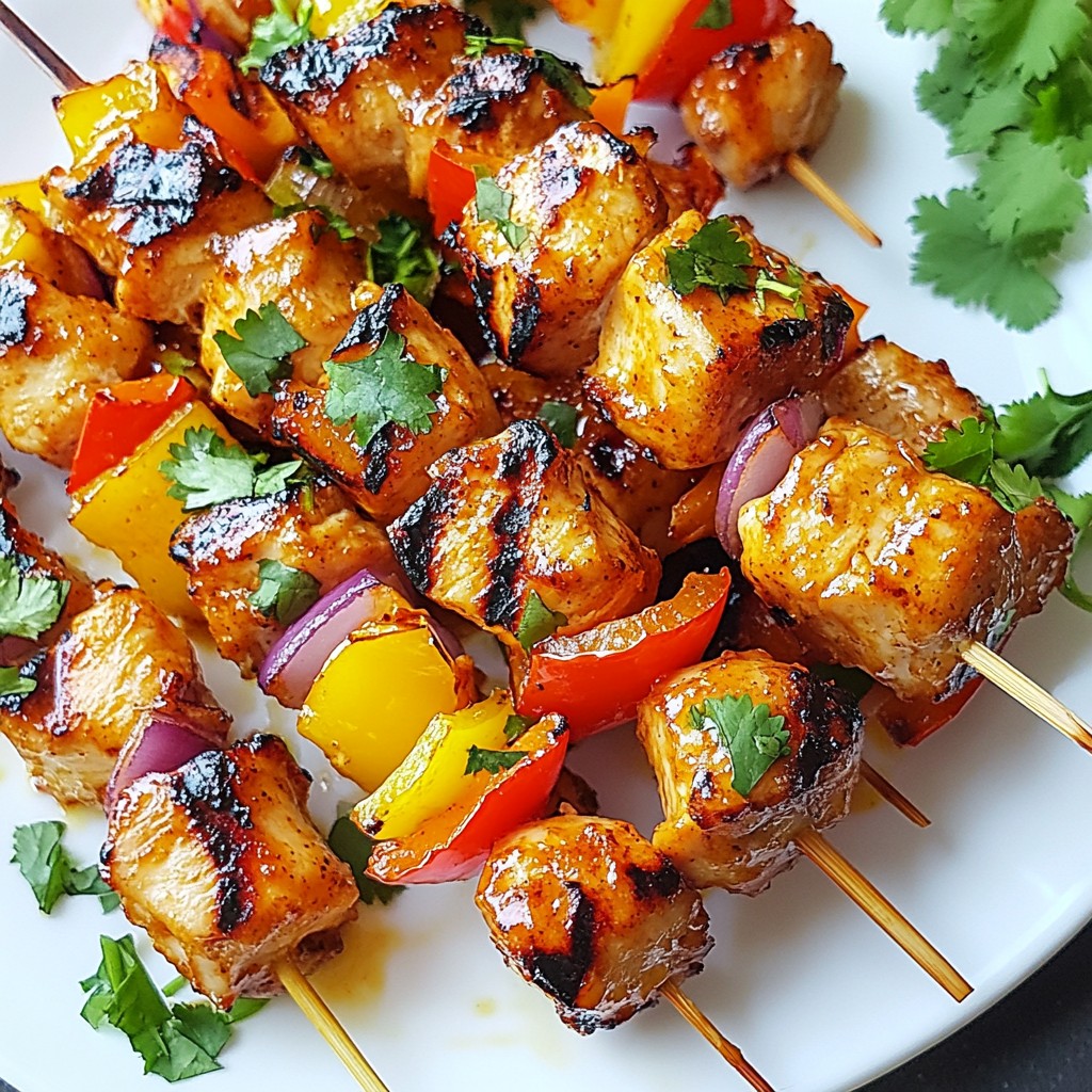 Sweet Chili Chicken Skewers Flavorful and Easy Recipe