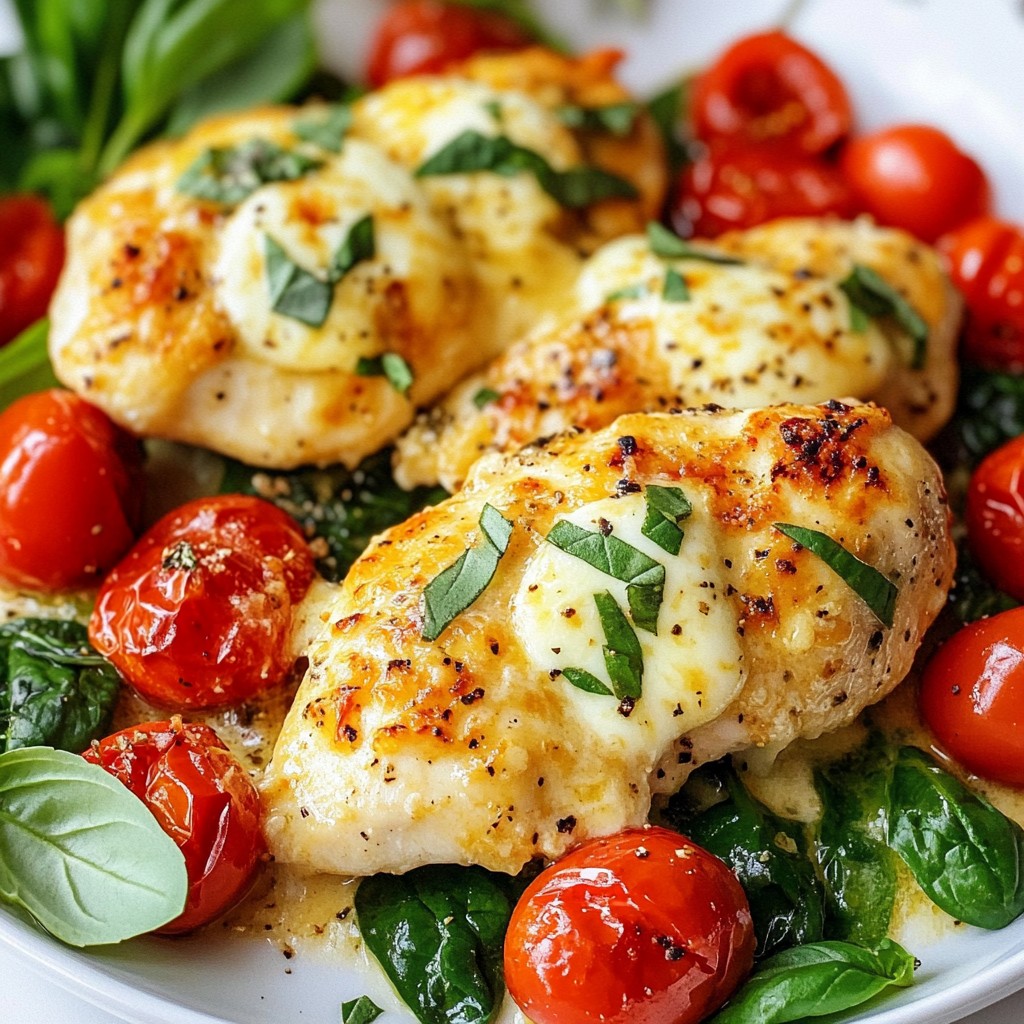 Savory Cheese Herb Chicken Skillet Quick and Easy Meal
