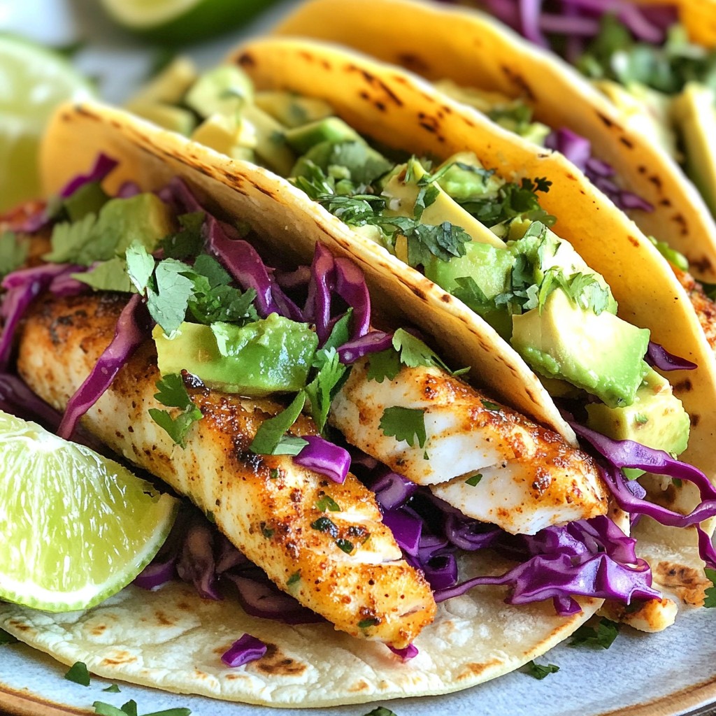Spicy Chipotle Fish Tacos Flavorful and Easy Setup