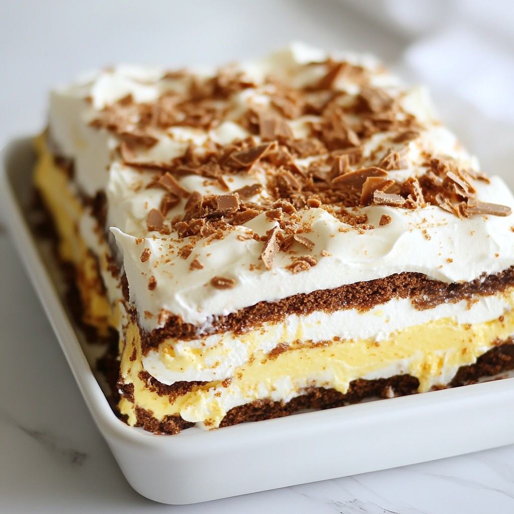 Butterfinger Icebox Cake Simple and Tasty Delight