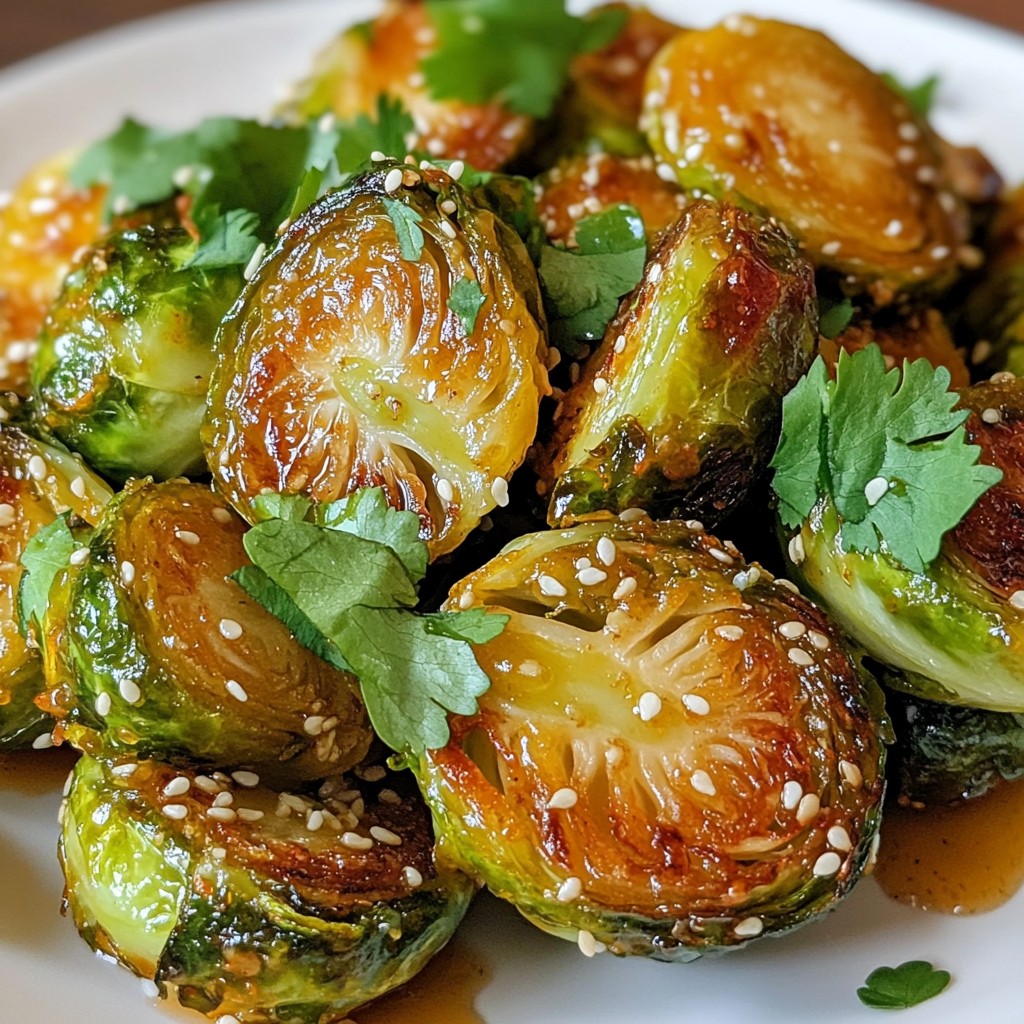 Honey Sriracha Brussels Sprouts Tangy Flavor Explosion