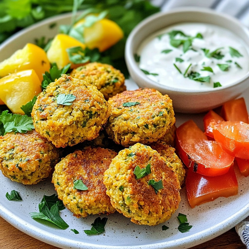 Crispy Air Fryer Falafel Healthy and Flavorful Recipe