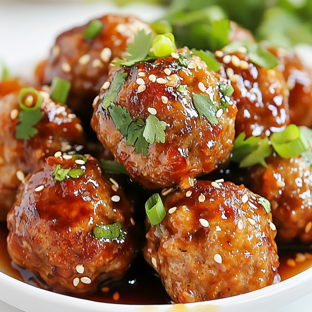 Air Fryer Teriyaki Meatballs Simple and Tasty Recipe
