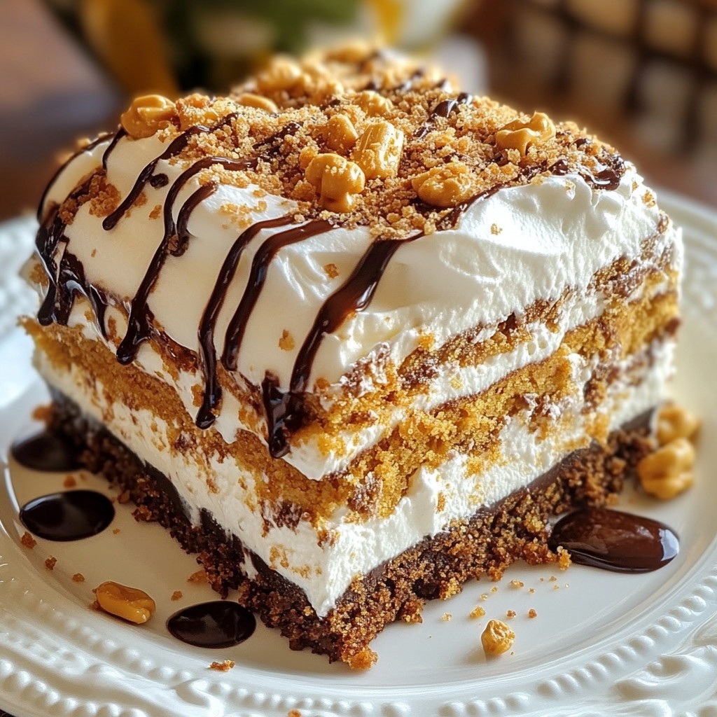Butterfinger Icebox Cake Delightful No-Bake Treat