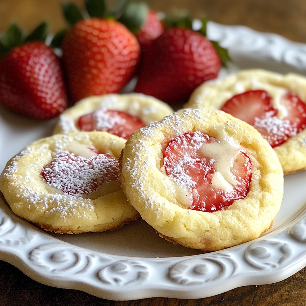 Strawberry Cheesecake Cookies Delightful and Easy Recipe