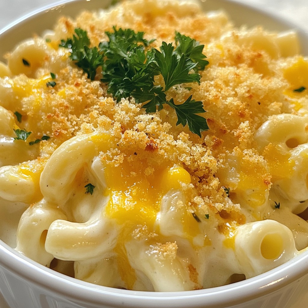 Truffle and Gouda Mac and Cheese Creamy Delight