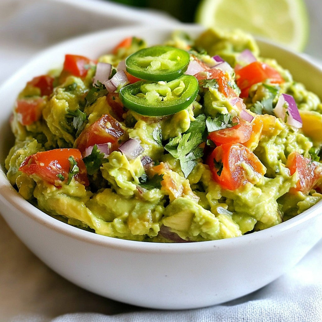 Classic Guacamole with Lime Fantastic Flavor Boost