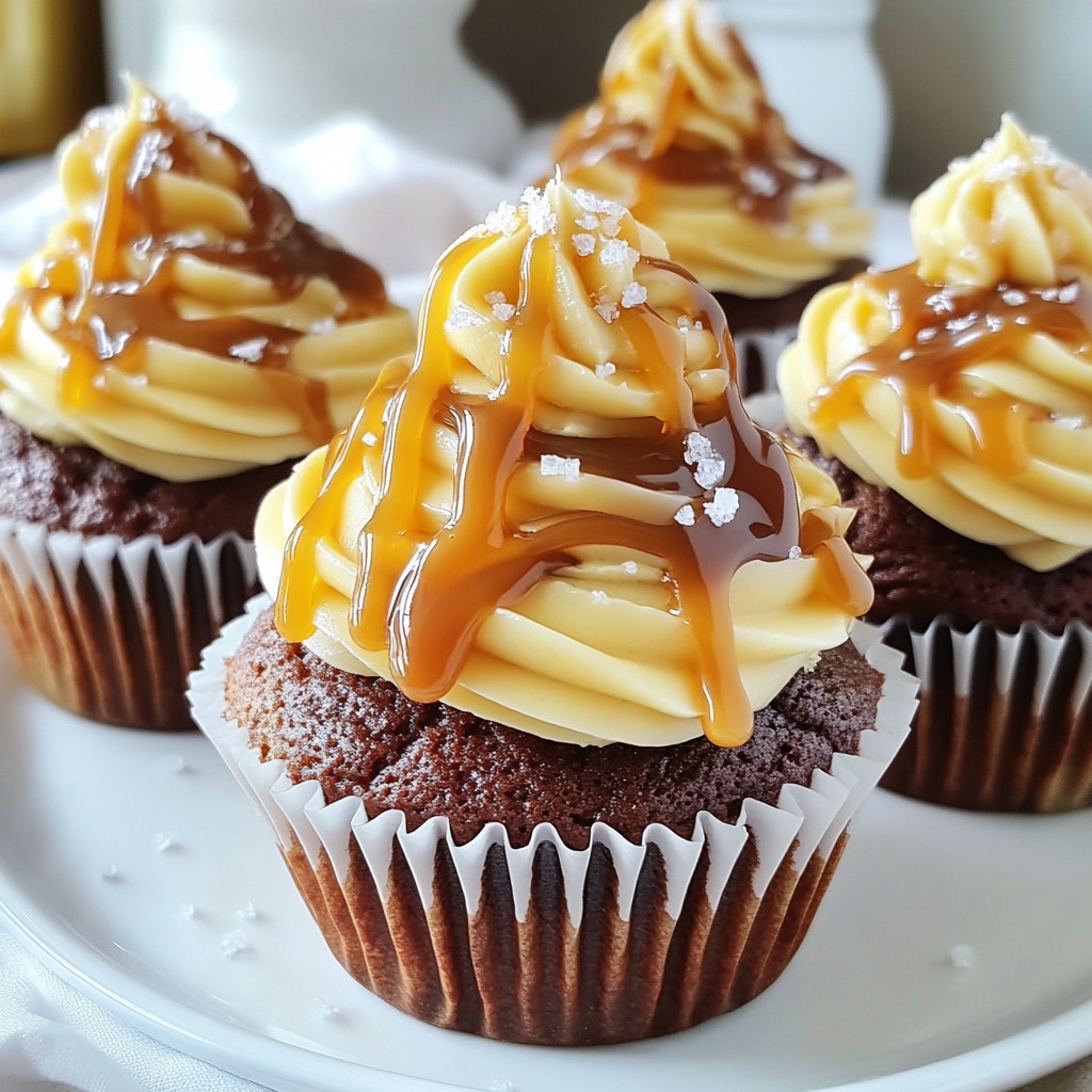 Caramel Mocha Cupcakes Irresistible Chocolate Delight