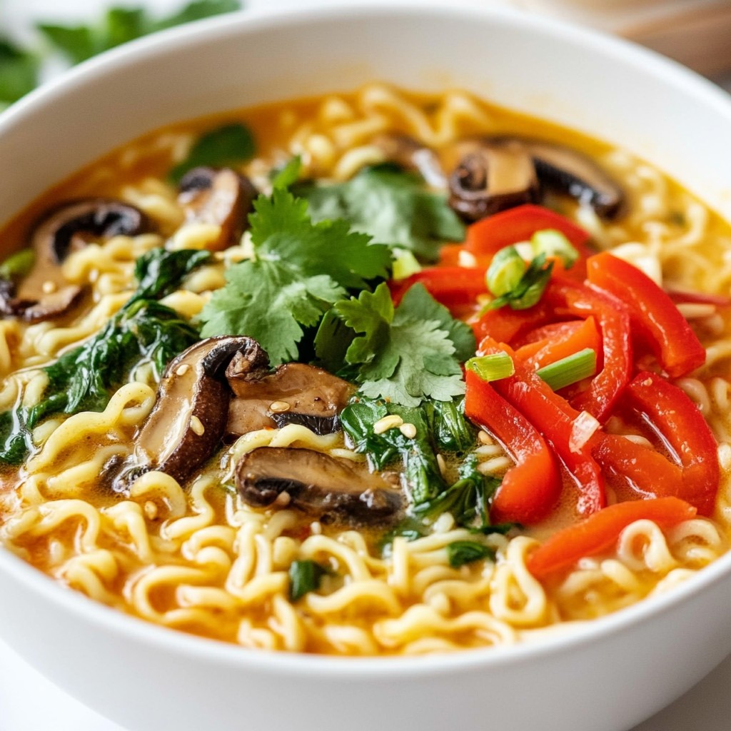 Coconut Curry Ramen Flavorful Dish for Everyone