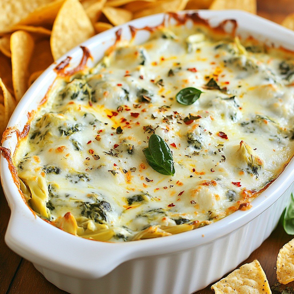 Creamy Spinach Artichoke Dip Easy and Flavorful Recipe