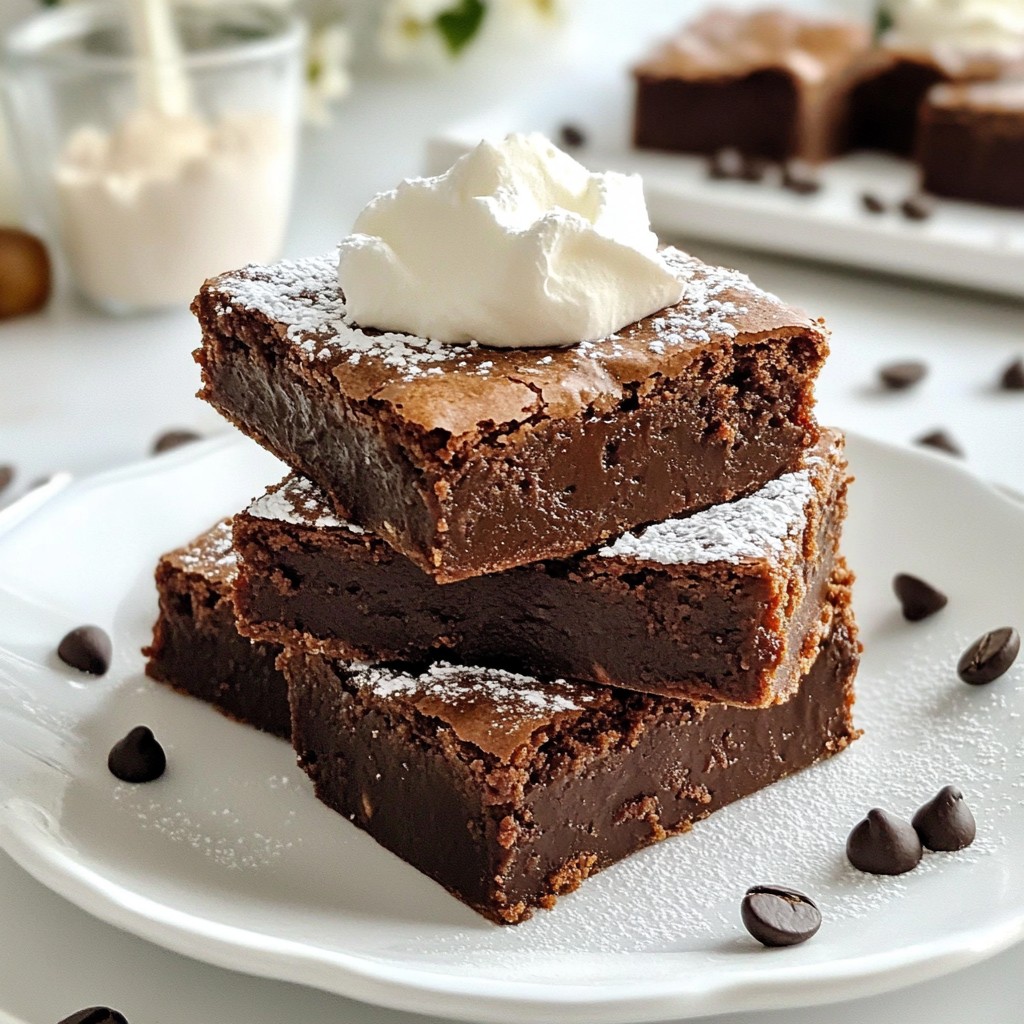 Chocolate Espresso Brownies Delightful and Rich Treat