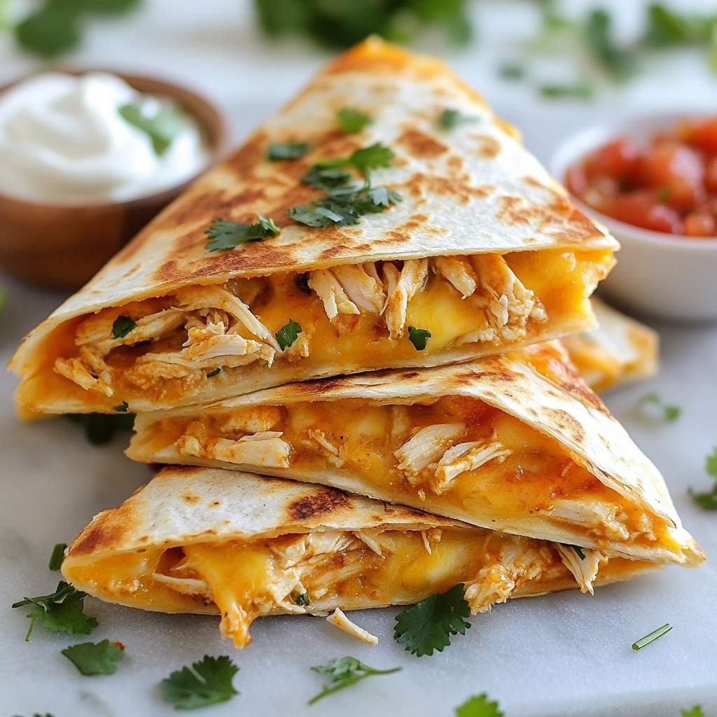 Chipotle Chicken Quesadilla Sliders Savory Delight