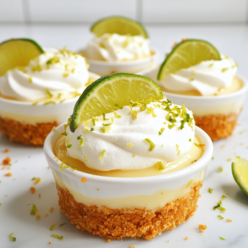 No Bake Key Lime Pie Cups Perfect for Any Occasion