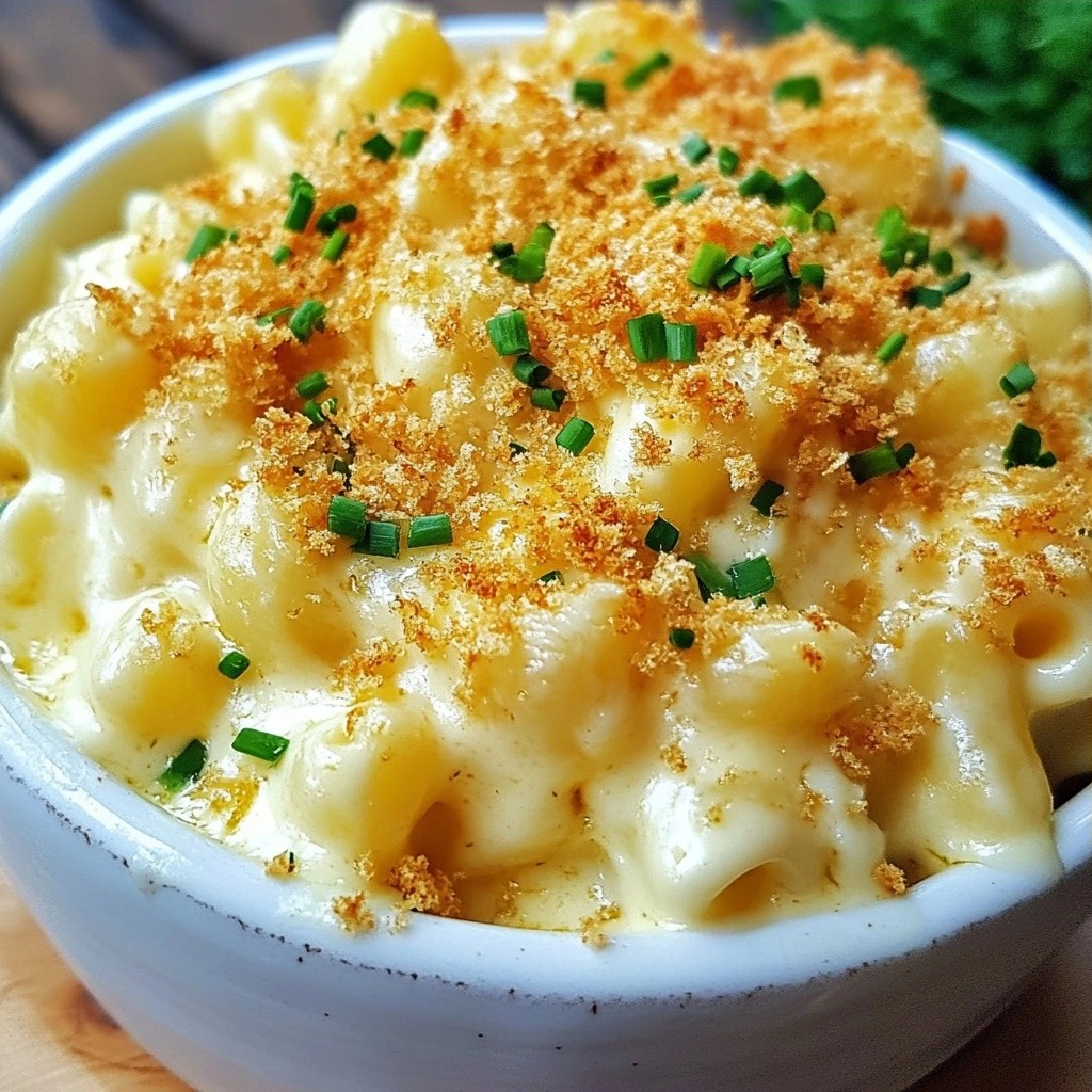 Melted Cheese and Herb Mac and Cheese Delight Recipe