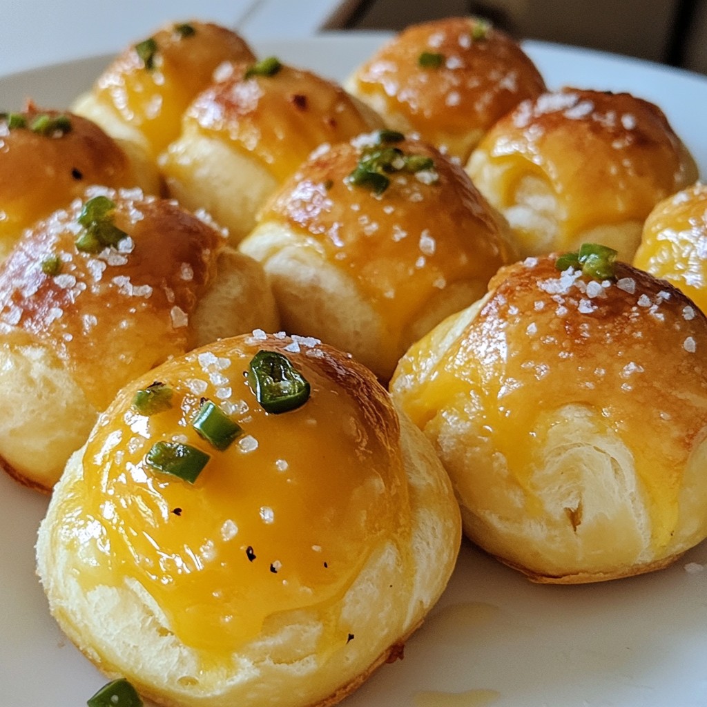 Jalapeño Cheddar Pretzel Bites Tasty Snack Idea