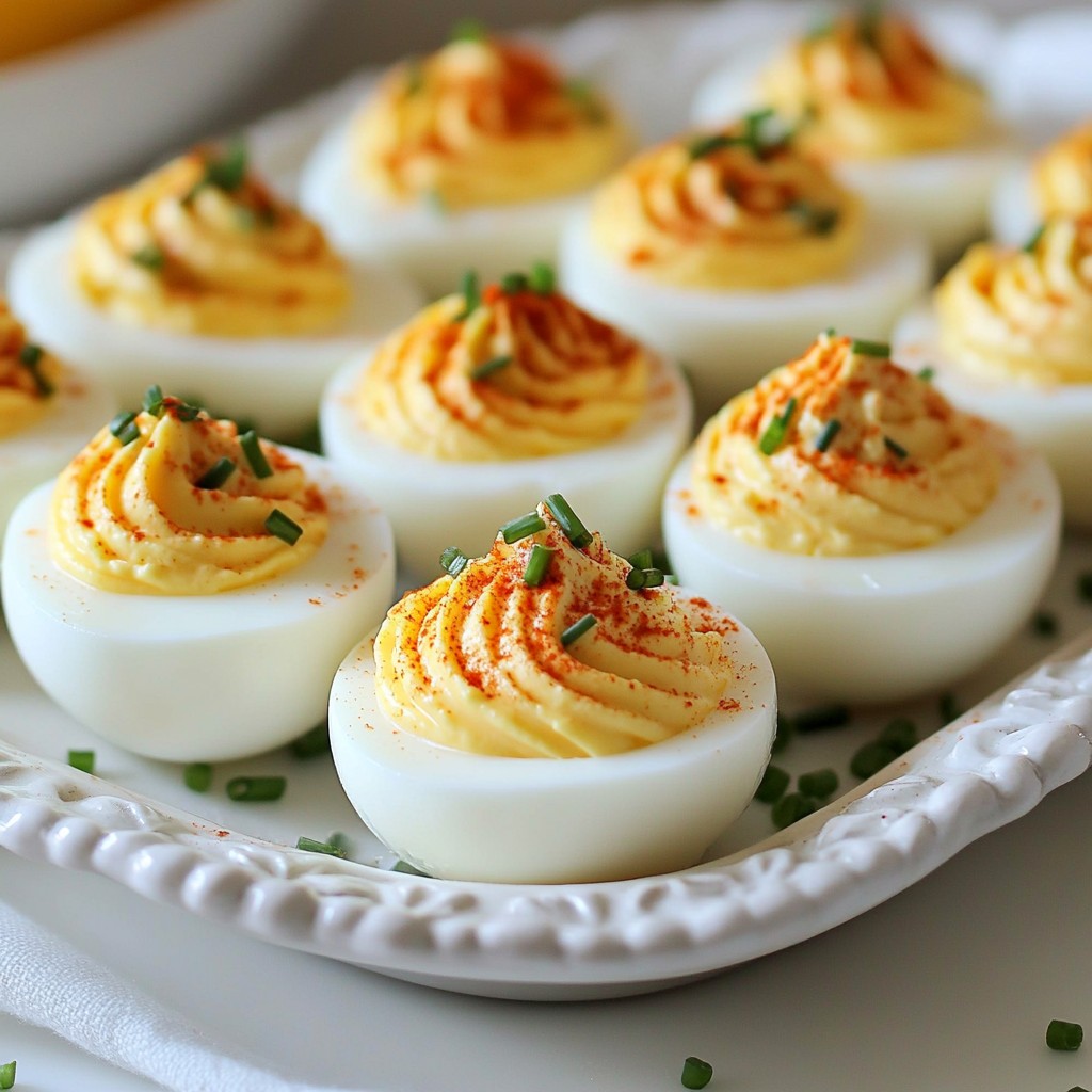 Classic Deviled Eggs Perfectly Prepared Delight