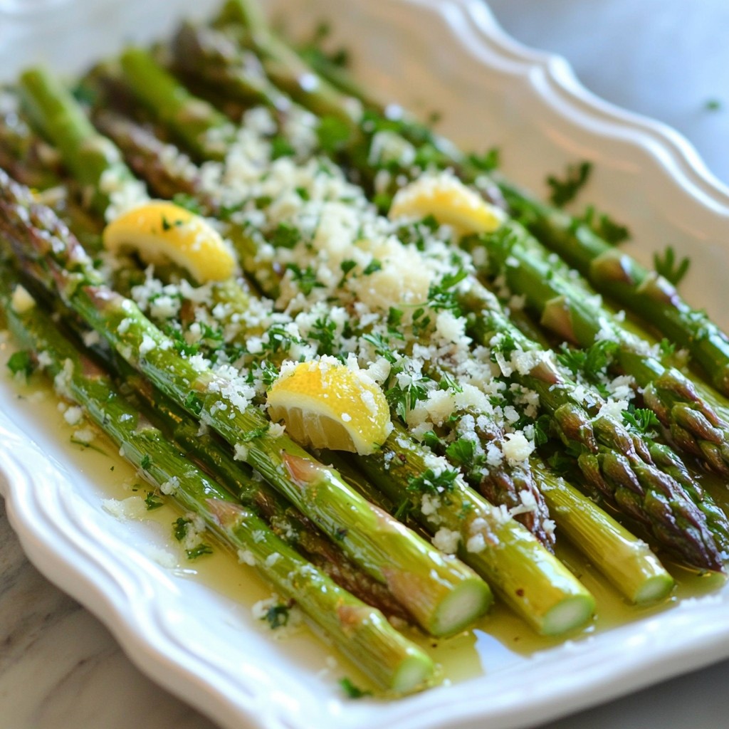 Lemon Garlic Asparagus Healthy and Flavorful Recipe