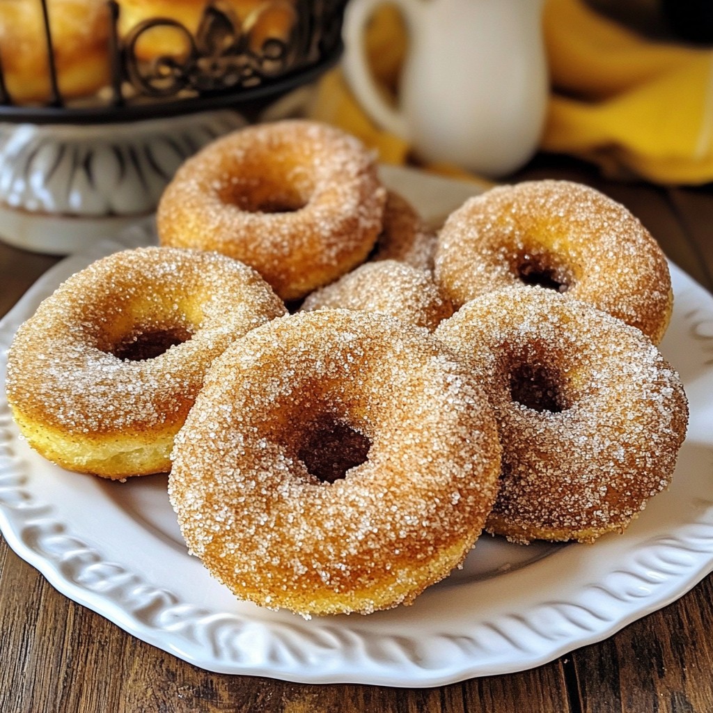 Spiced Apple Cider Donuts Delightful Fall Treat