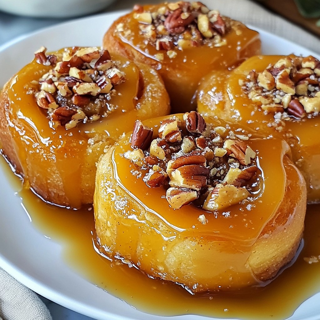 Caramel Pecan Sticky Buns Delectable Sweet Treats