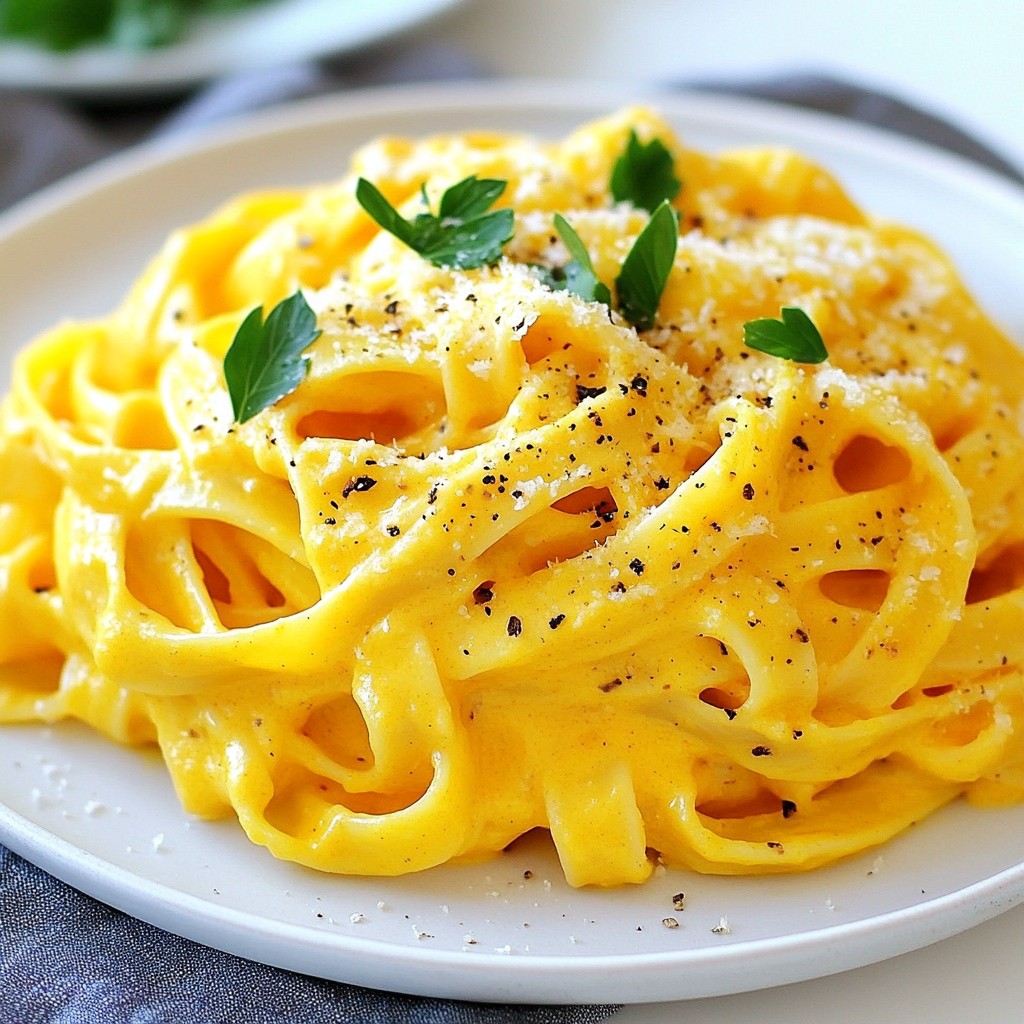 Creamy Pumpkin Alfredo Pasta Cozy Comfort Food
