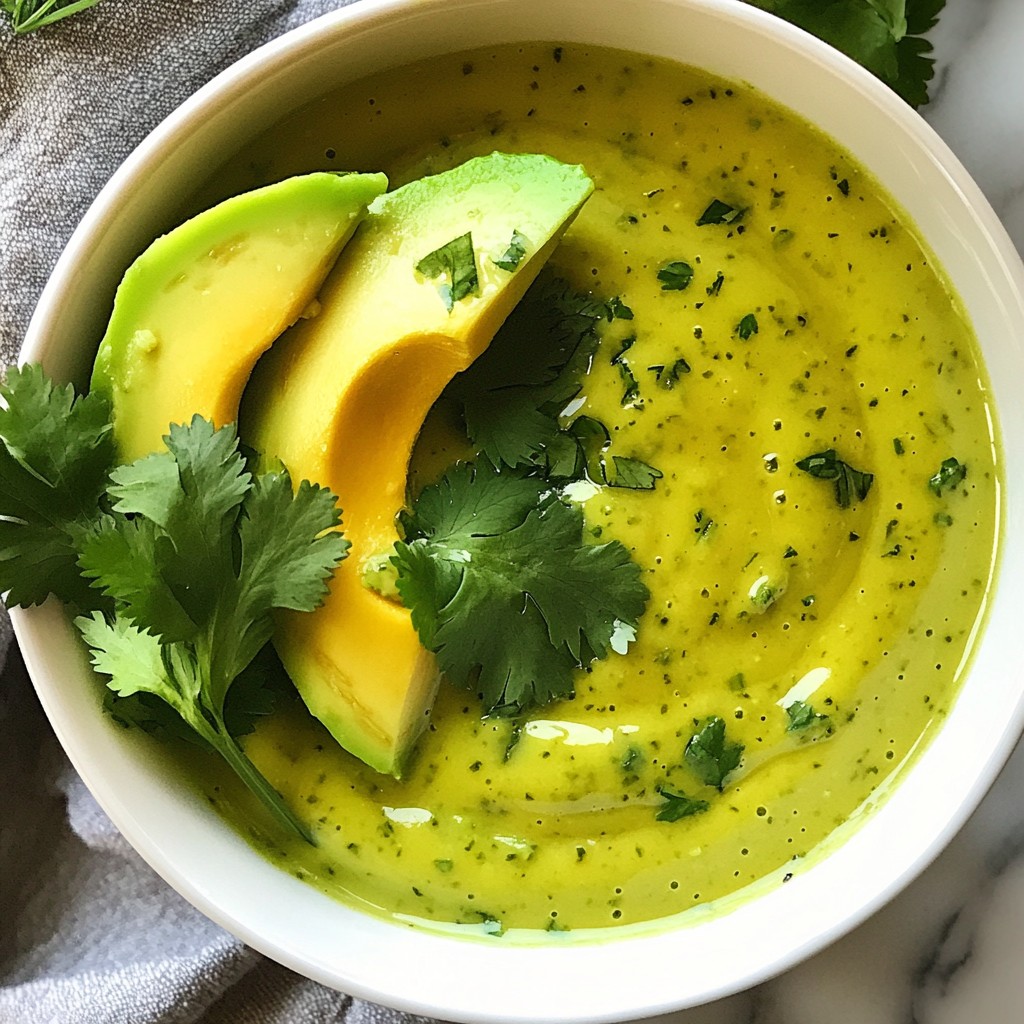 Creamy Avocado Cilantro Lime Dressing Quick and Easy