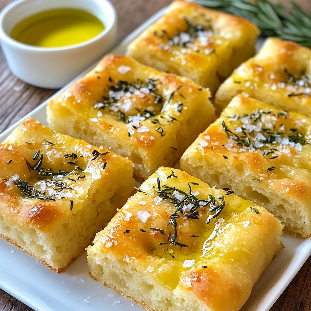 Rosemary Garlic Focaccia Delightful Homemade Bread