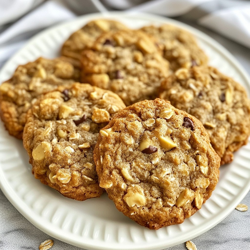 Peanut Butter Banana Oat Cookies Delightful and Easy